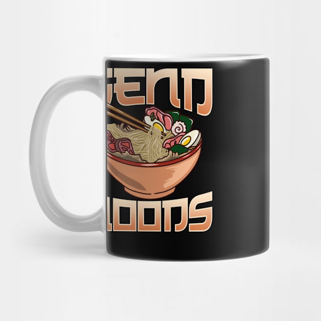 Send Noods Anime Gaming Pho Ramen Noodle Pun by theperfectpresents
